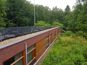 Zonnepanelen op bestaand gebouw