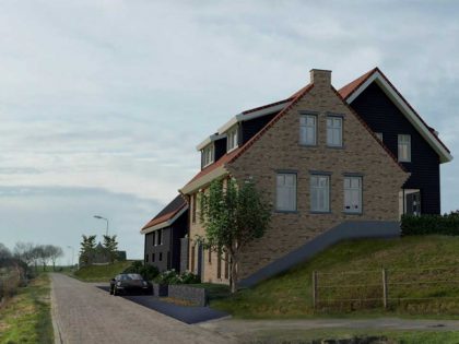 Nieuwbouw dijkwoning te Eemdijk