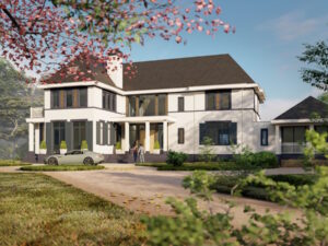 Nieuwbouw villa op landgoed Sancta Maria te Noordwijkerhout