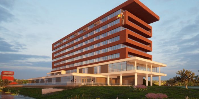 Nieuwbouw hotel Van der Valk te Alphen aan den Rijn