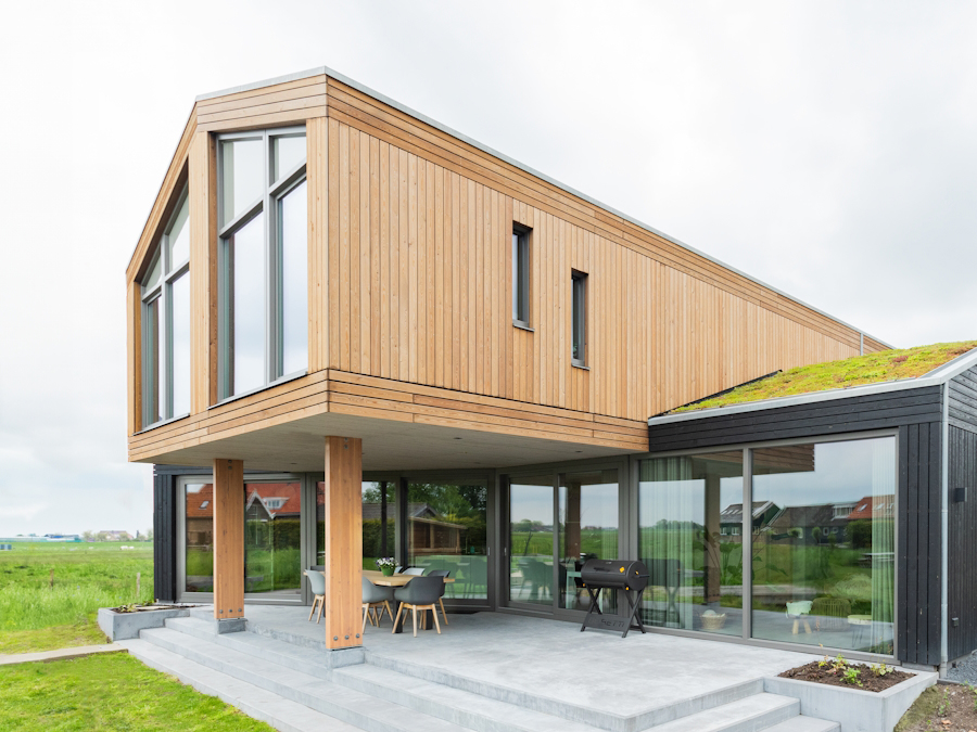 Nieuwbouw “knikhuis” te Hazerswoude-dorp