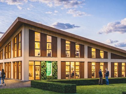 Nieuwbouw kantoorpand “Bentpoort” te Benthuizen